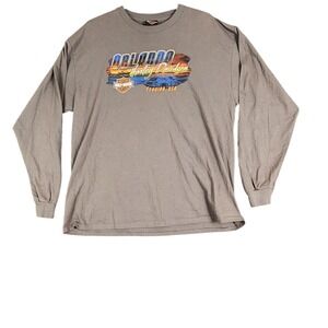Orlando Harley Davidson Florida USA Alligator Motorcycle Long Sleeve‎ T Shirt